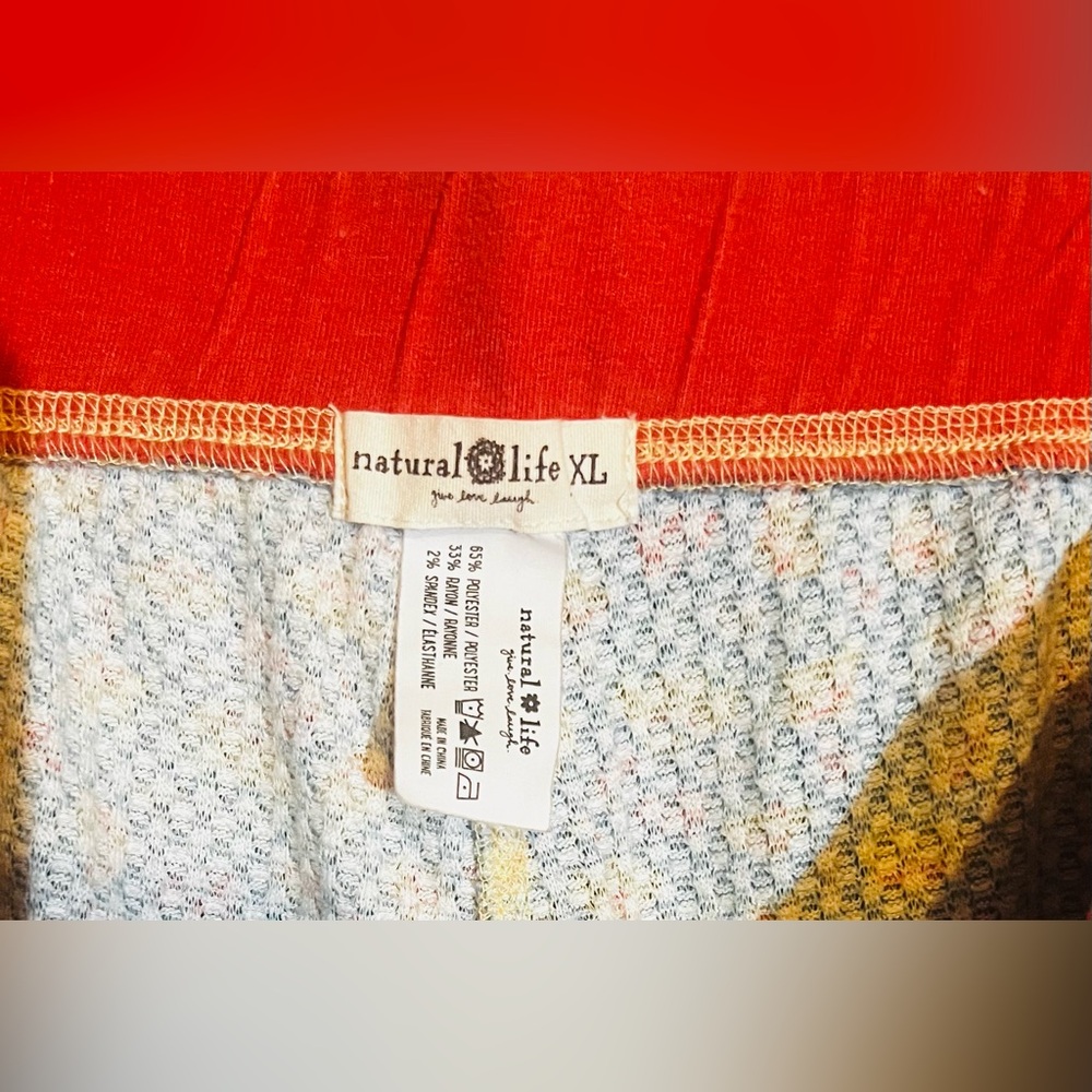 NATURAL LIFE Thermal pants in Aqua - Picture 3 of 4